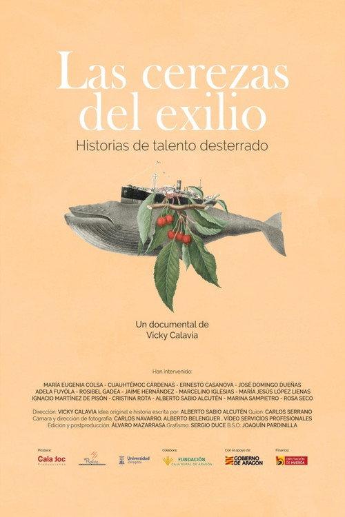 Las cerezas del exilio 2023 official movie poster