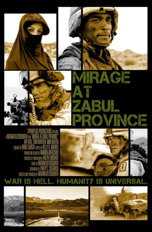 Mirage at Zabul Province 2013 official movie poster