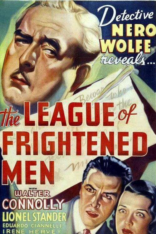 The League of Frightened Men 1937 official movie poster