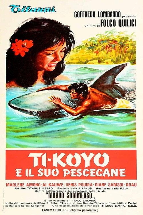 Tiko and the Shark 1962 official movie poster