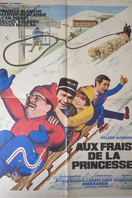Aux frais de la princesse 1969 official movie poster