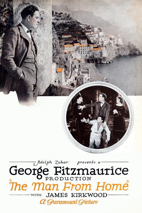 The Man From Home 1922 official movie poster
