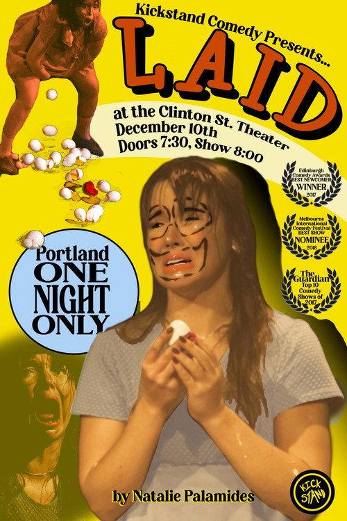 Natalie Palamides: Laid 2022 official movie poster
