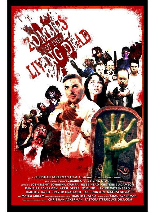 Zombies of the Living Dead 2015 official movie poster