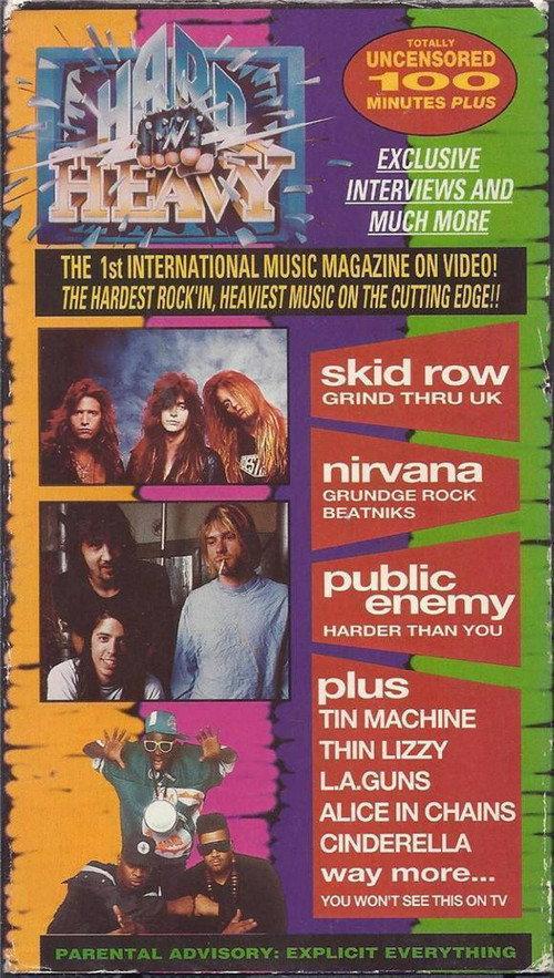 Hard 'N Heavy Volume 16 1991 official movie poster