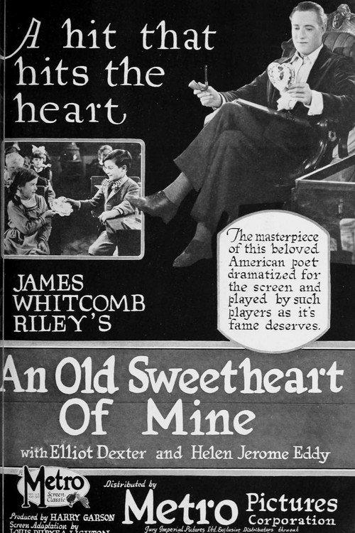 An Old Sweetheart of Mine 1923 official movie poster