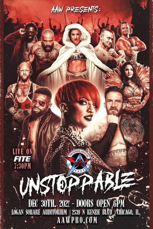 AAW Unstoppable 2021 official movie poster