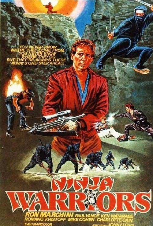 Ninja Warriors 1985 official movie poster