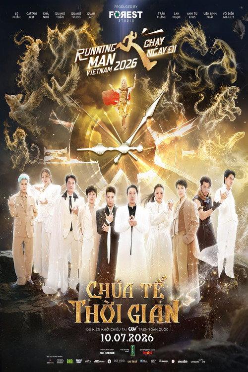 Running Man Vietnam 2026: The Lord Of Time 2026 official movie poster