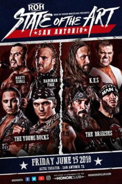 ROH: State of The Art - San Antonio 2018 official movie poster