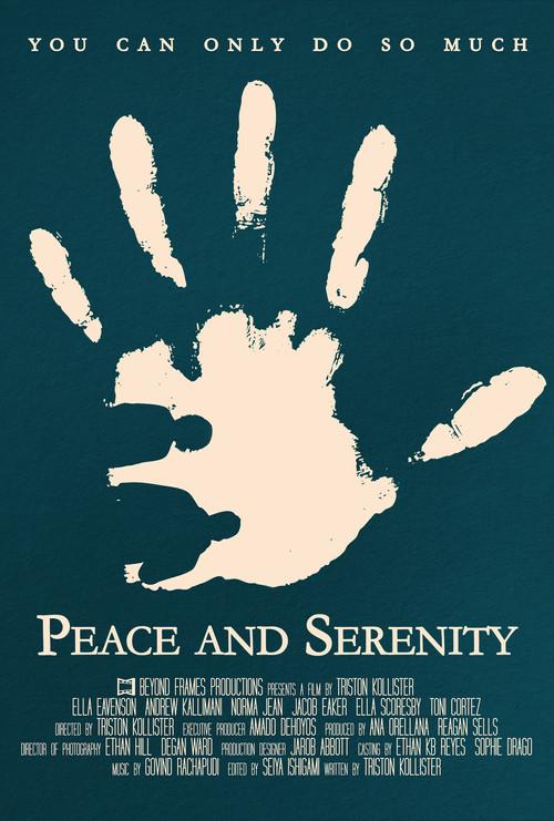 Peace and Serenity 2025 official movie poster
