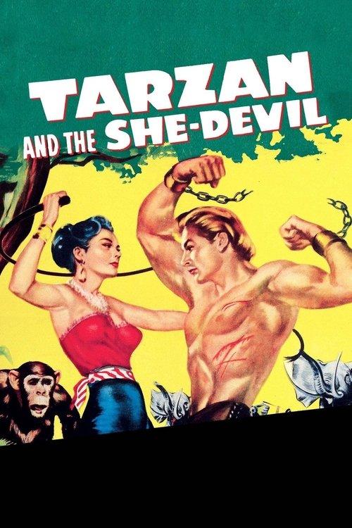 Tarzan and the She-Devil 1953 official movie poster