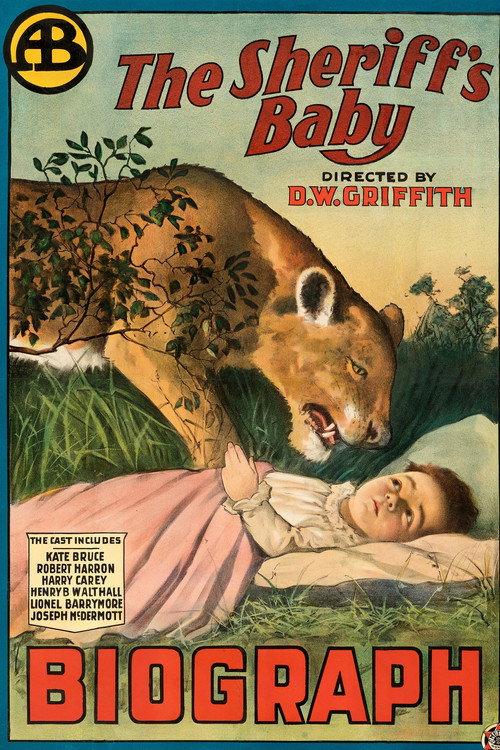 The Sheriff's Baby 1913 official movie poster
