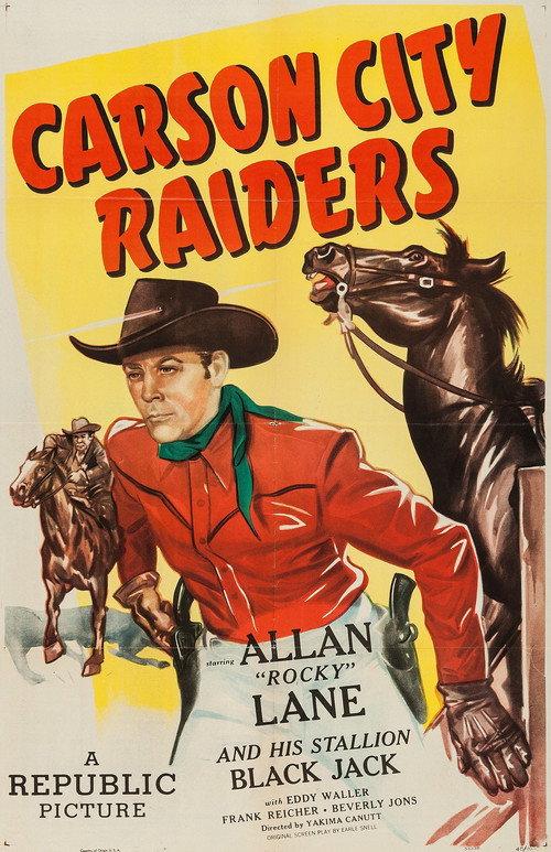 Carson City Raiders 1948 official movie poster