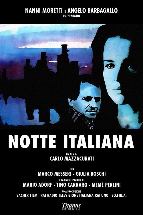 Notte italiana 1987 official movie poster