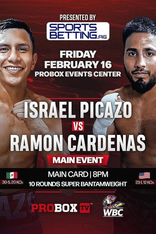 Israel Picazo vs. Ramon Cardenas 2024 official movie poster