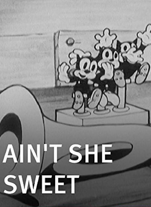 Ain't She Sweet 1933 official movie poster
