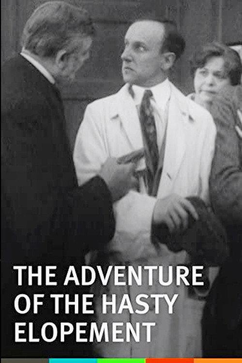 The Adventure of the Hasty Elopement 1914 official movie poster