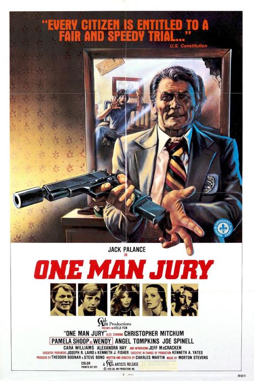 The One Man Jury 1978 official movie poster