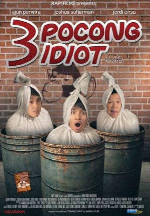 3 Pocong Idiot 2012 official movie poster