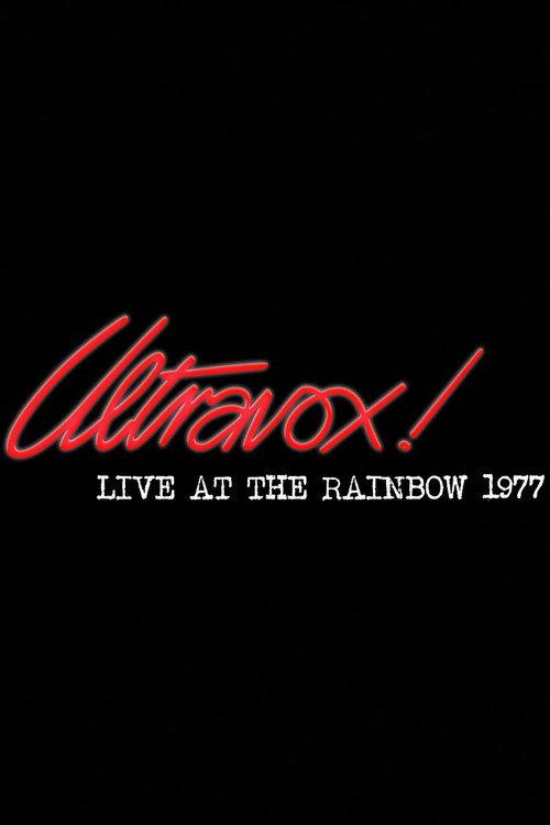 Ultravox!: Live at the Rainbow 1977 official movie poster