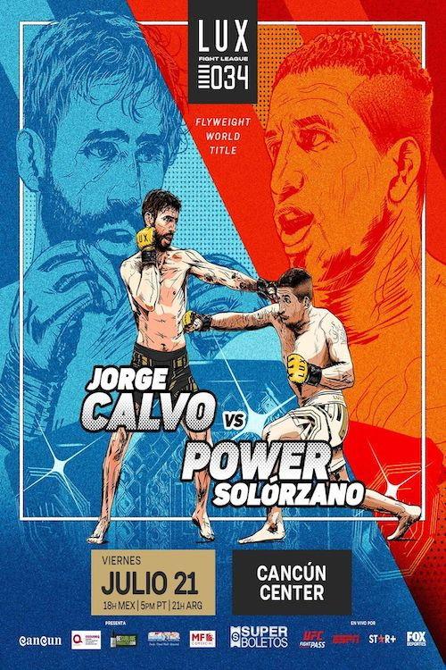LUX Fight League 34 2023 official movie poster