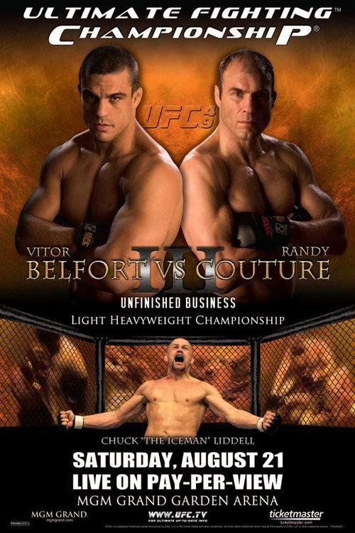 UFC 49: Unfinished Business 2004 official movie poster