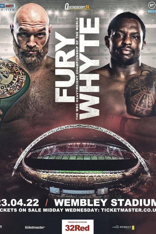Tyson Fury vs. Dillian Whyte 2022 official movie poster