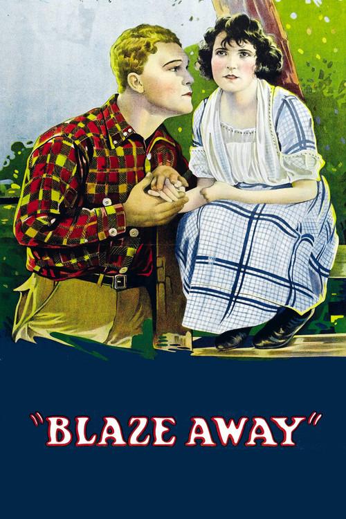 Blaze Away 1922 official movie poster