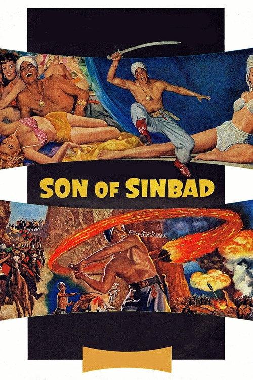 Son of Sinbad 1955 official movie poster