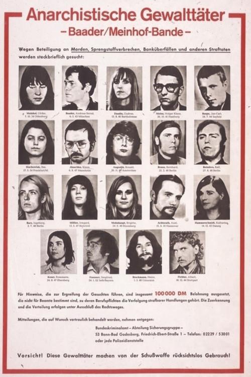 Baader-Meinhof Gang 2007 official movie poster