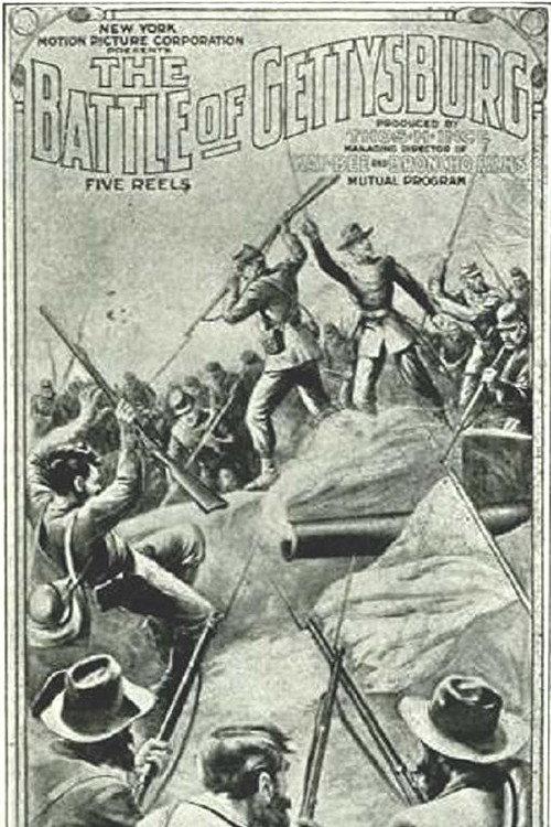The Battle of Gettysburg 1913 official movie poster