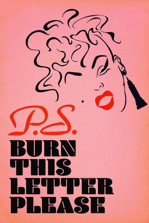 P.S. Burn This Letter Please 2020 official movie poster