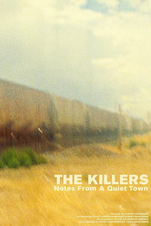 The Killers: Notes From A Quiet Town 2022 official movie poster