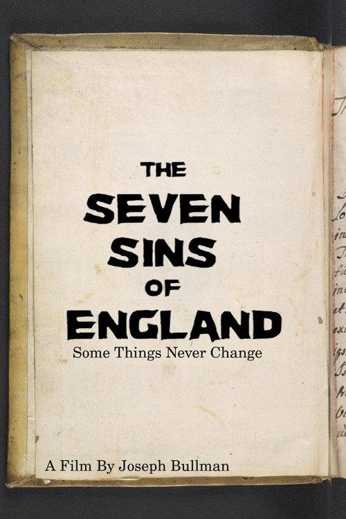 The Seven Sins of England 2007 official movie poster