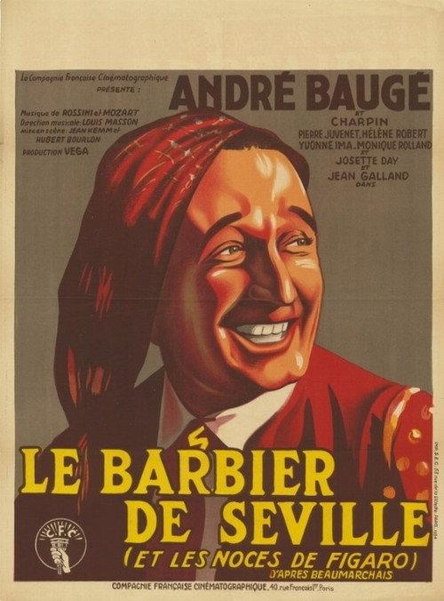 The Barber of Seville 1933 official movie poster