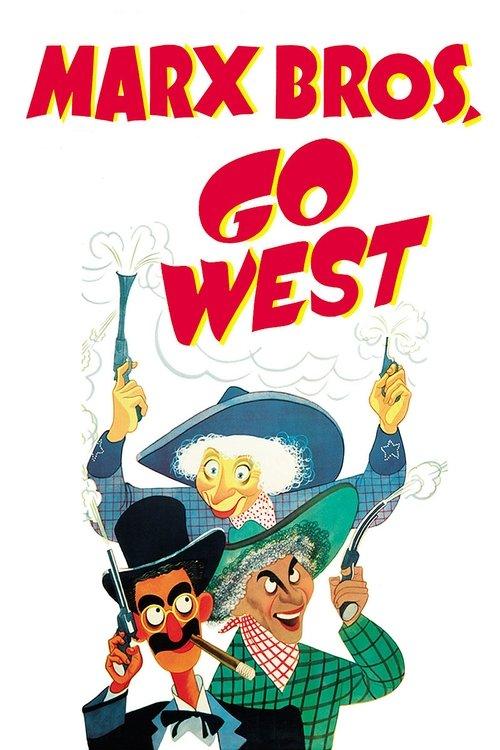 Go West 1940 official movie poster