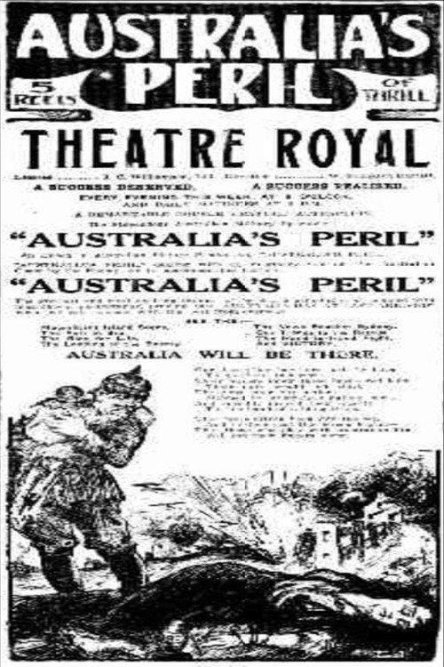 Australia's Peril 1917 official movie poster