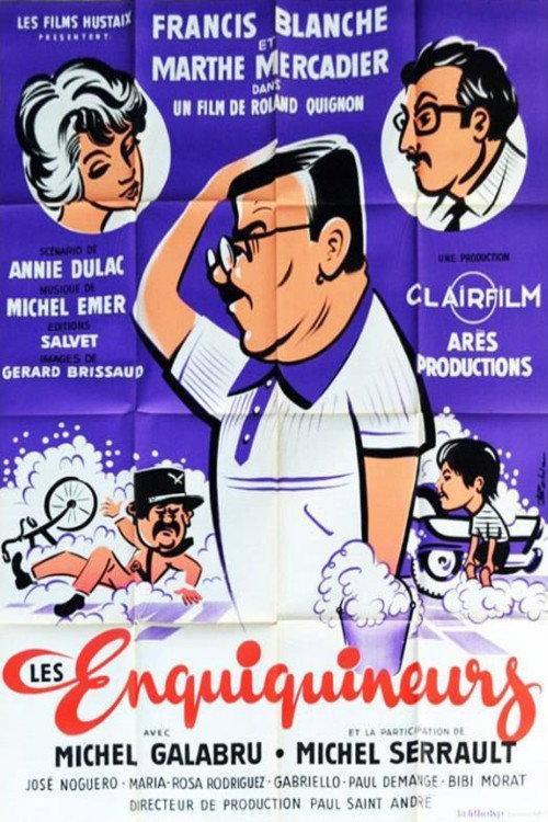 Les enquiquineurs 1966 official movie poster