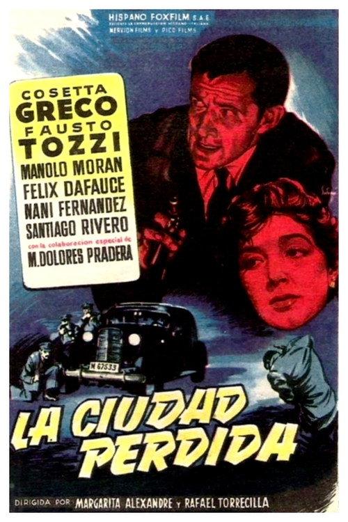 La ciudad perdida 1955 official movie poster