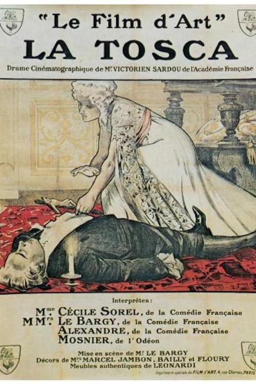 La Tosca 1909 official movie poster