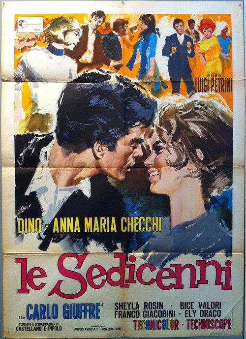 Le sedicenni 1965 official movie poster