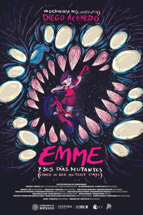 Emme In Her Mutant Days 2023 official movie poster