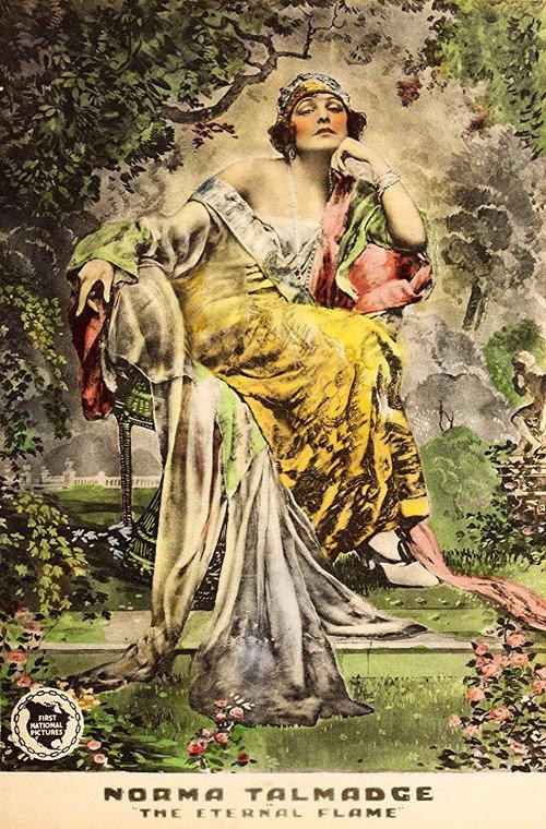 The Eternal Flame 1922 official movie poster