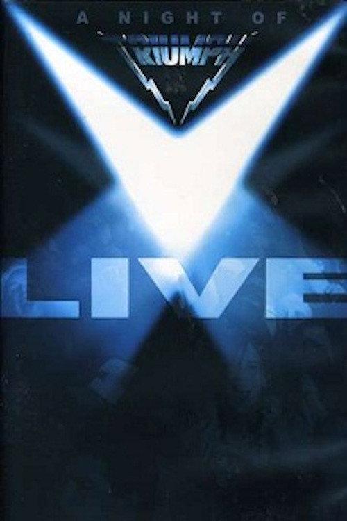 Triumph: A Night of Triumph: Live 1987 2004 official movie poster