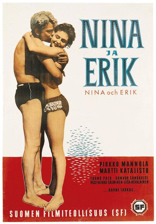 Nina ja Erik 1960 official movie poster