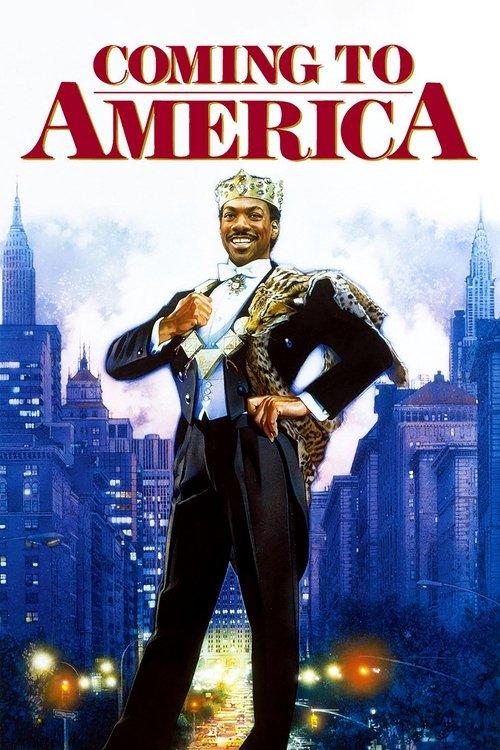Coming to America 1988 official movie poster