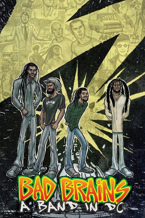 Bad Brains: A Band in DC 2012 official movie poster
