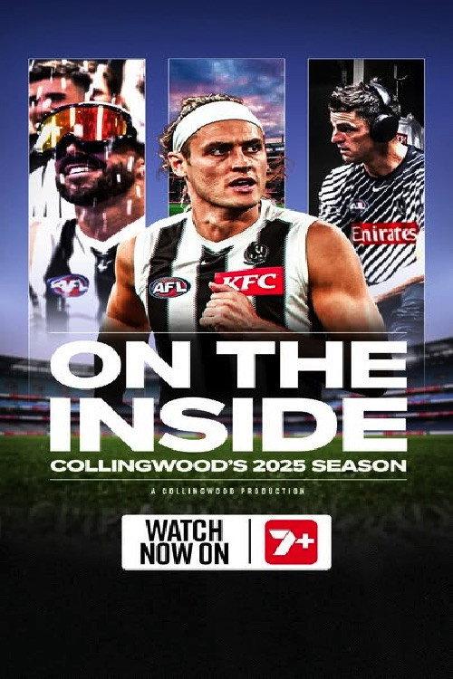 On The Inside - Collingwood's 2025 Season 2026 official movie poster
