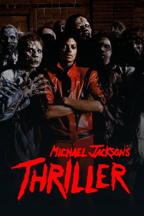 Michael Jackson's Thriller 1983 official movie poster